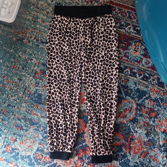 Juicy Couture cheetah print velour pants - Picture 1 of 3
